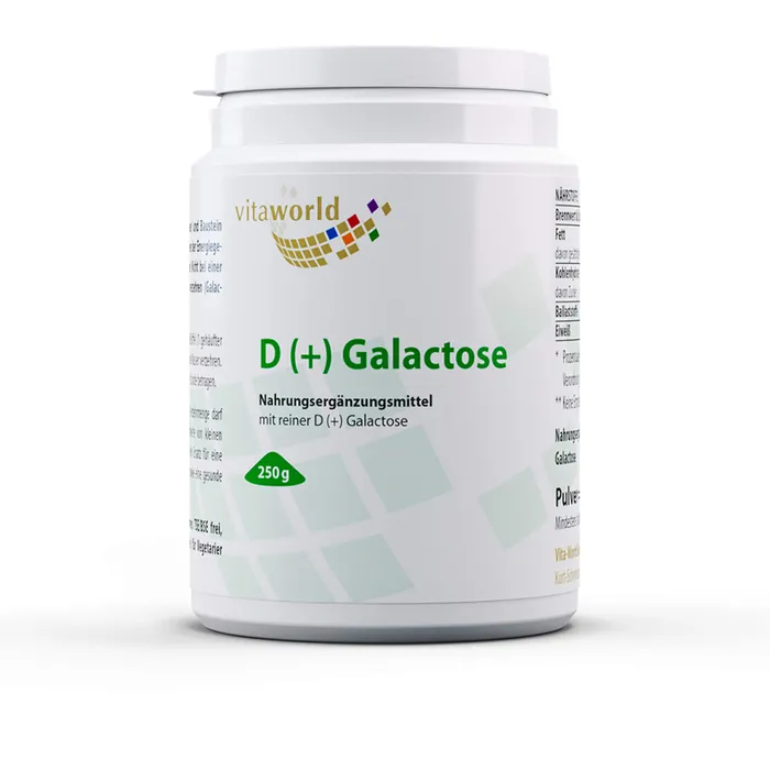 Bild von Vita World GmbH D + Galactose Pulver (250g)