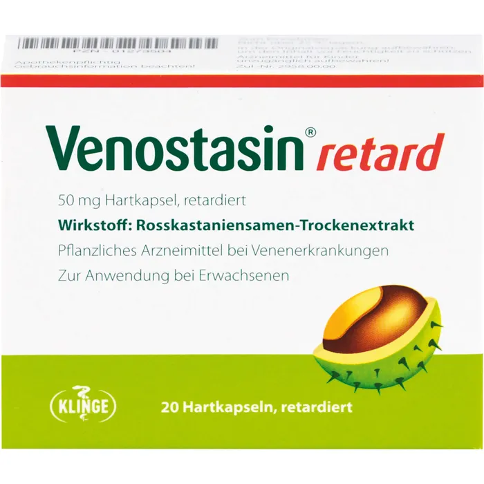 Bild von Venostasin Retard 50 mg Hartkapsel retar - Reimport 20 St