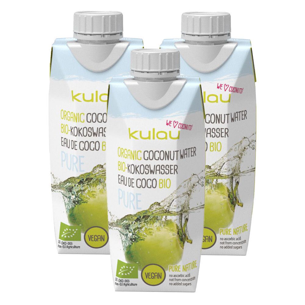 Bild von Kulau Bio-Kokoswasser Pure Bio