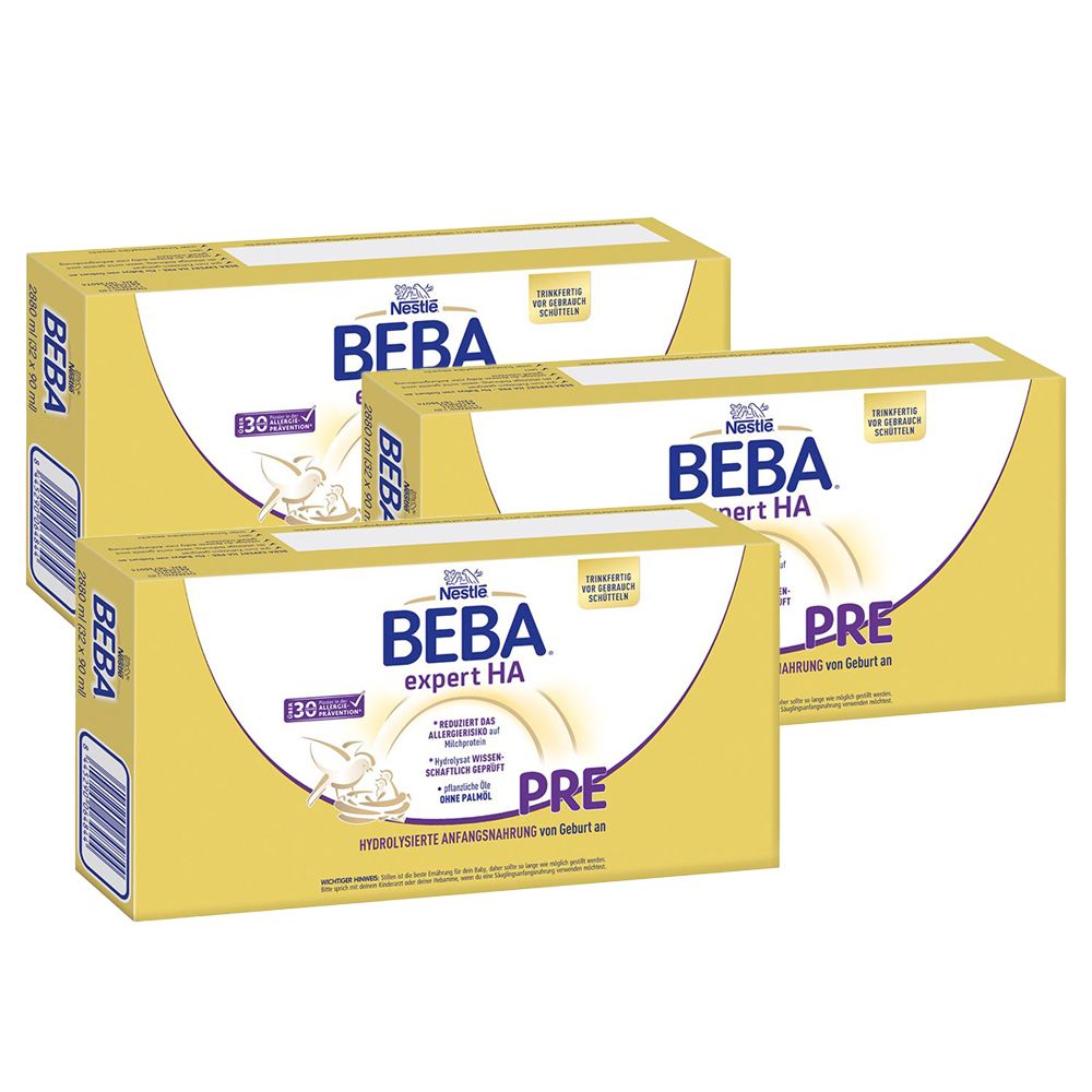 Bild von Nestlé BEBA® EXPERT HA PRE Hydrolysierte Anfangsnahrung, von Geburt an