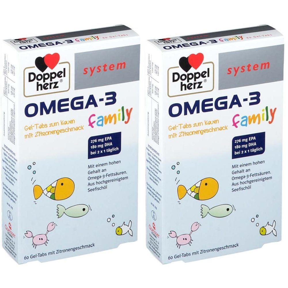 Bild von Doppelherz® system OMEGA-3 family