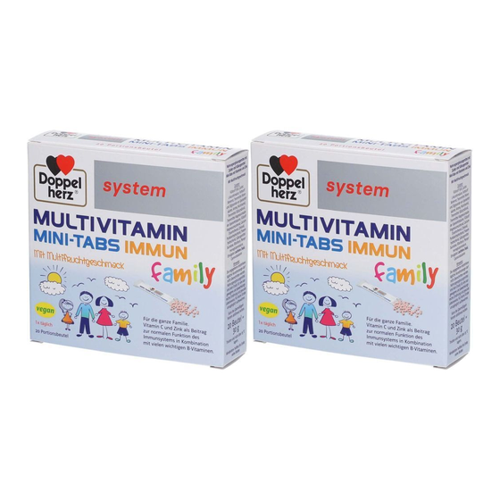 Bild von Doppelherz® system MULTIVITAMIN MINI-TABS Family – eine optimale Nährstoffversorgung für die ganze Familie