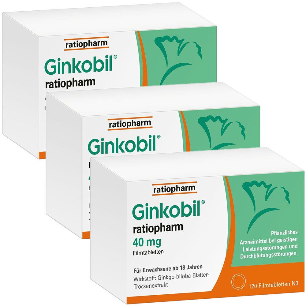 Bild von Ginkobil® ratiopharm 40 mg