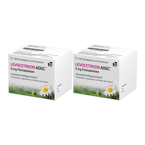 Bild von LEVOCETIRIZIN-ADGC® 5mg - Ein effektives Antiallergikum