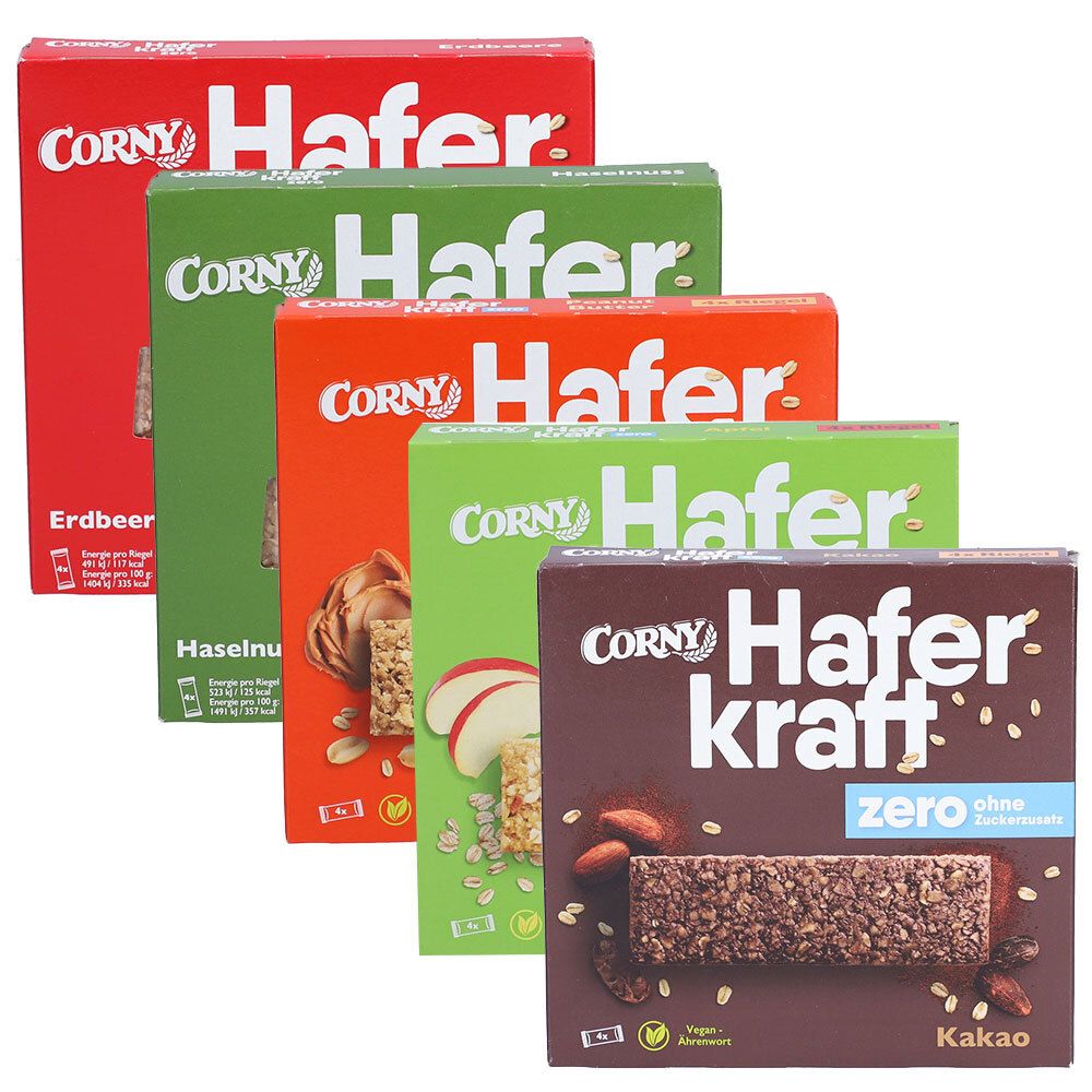 Bild von Corny Haferkraft Zero Probier-Set