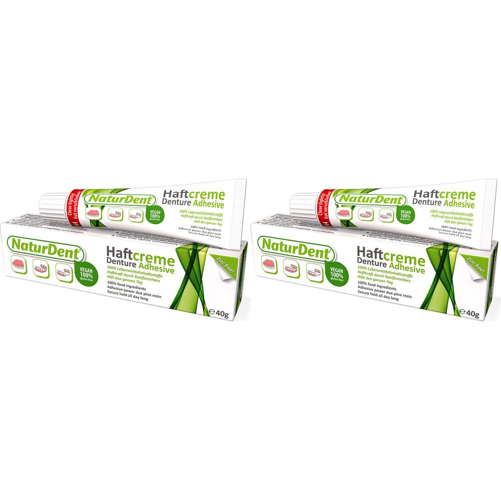Bild von NaturDent® Haftcreme für die Zahnprothese