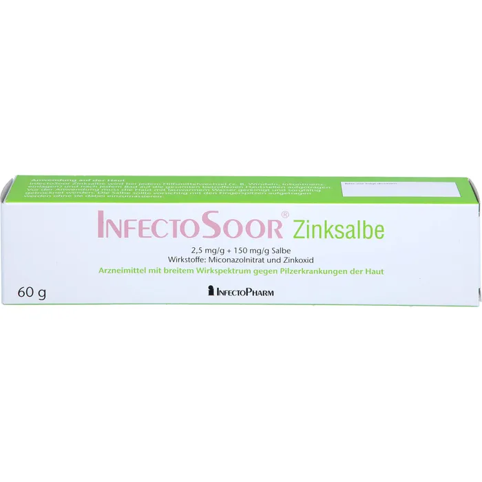 Bild von Infectosoor Zinksalbe 60 G - Bei Pilzerkrankung