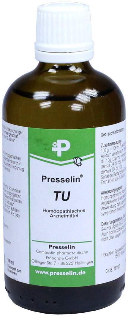 Bild von Presselin Tu Geschwulste - Registriertes homöopathisches Arzneimittel