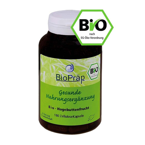 Bild von BioPräp BIO Hagebuttenfrucht Kapseln