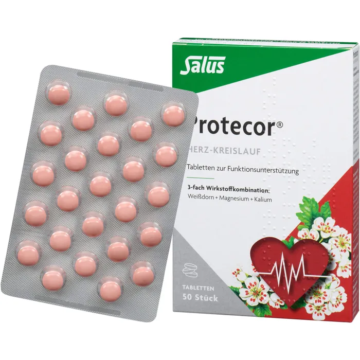 Bild von Protecor Herz Kreislauf 50 Überzogene Tabletten - Unterstützung der Herz-Kreislauf-Funktion