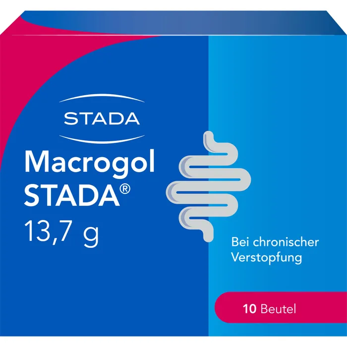 Bild von Macrogol Stada 13,7 G Pulver 10 Beutel - Bei Verdauungsschwäche