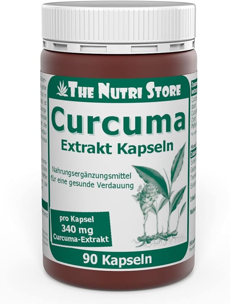 Bild von Curcuma 340 mg Extrakt Kapseln 90 Stk. - Für eine gesunde Verdauung