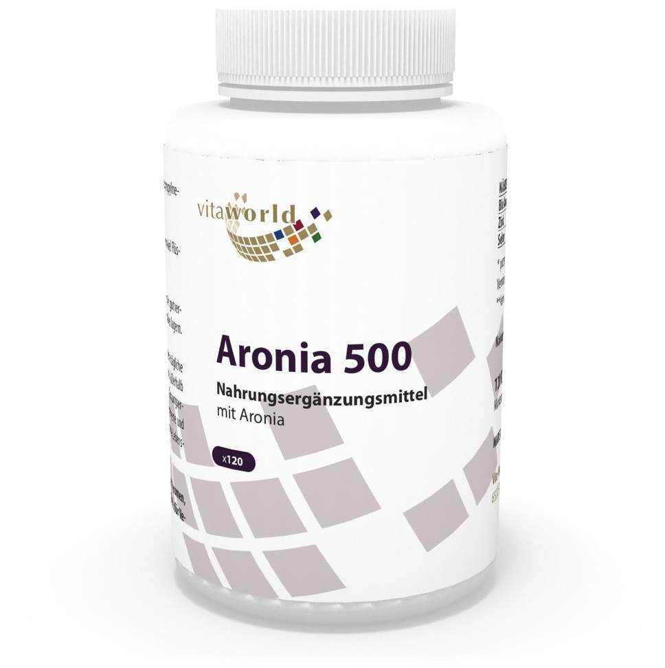 Bild von Aronia 500 120 Kapseln - Zur Nahrungsergänzung