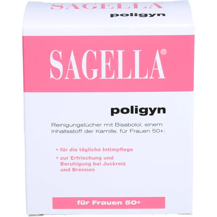 Bild von Sagella Poligyn Reinigunstücher Für die Intimpflege 10 Tücher - Zur Intimpflege