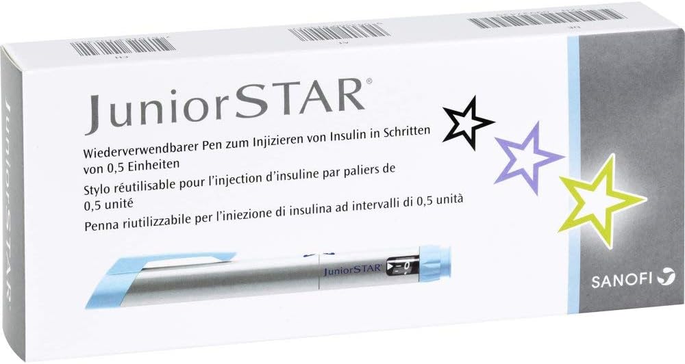 Bild von Sanofi-Aventis Deutschland GmbH, Praxisbedarf, JuniorStar silber Injektionsgerät, 1 St