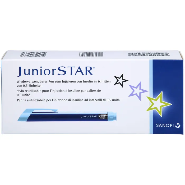 Bild von Juniorstar Injektionsgerät Blau 1 Stk - Diabetikerhilfsmittel