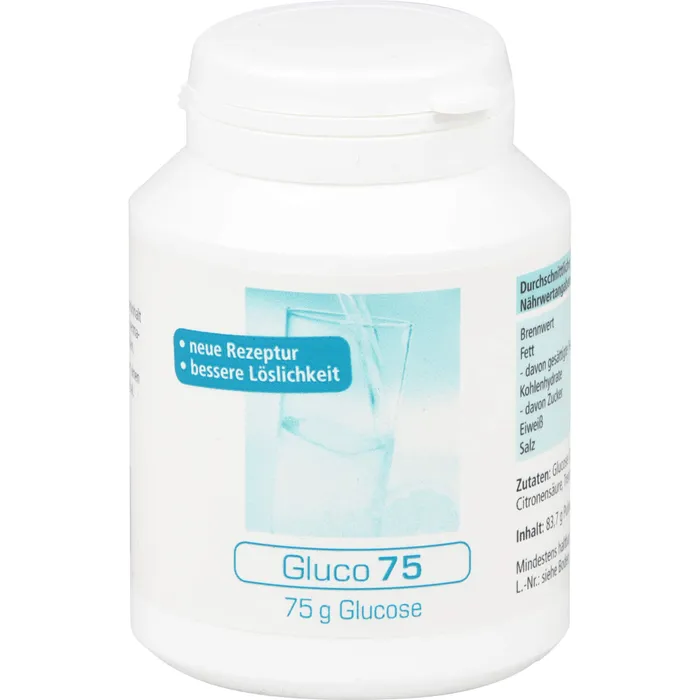 Bild von Gluco 75 Pulver 77 g - Zur Nahrungsergänzung