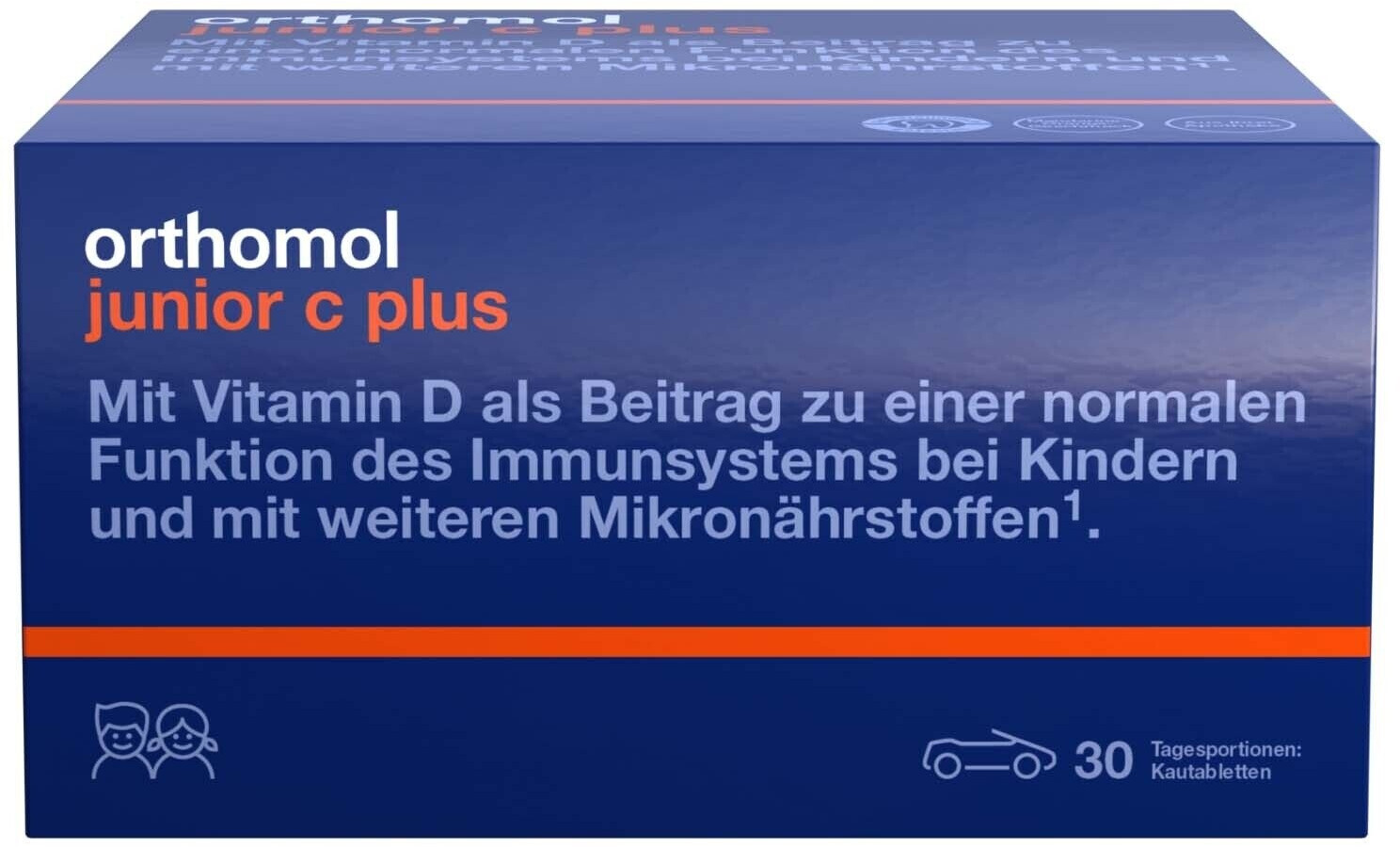 Bild von Orthomol Junior C Plus 30 Tagesportionen Waldfrucht - Nahrungsergänzungsmittel zur Immunstärkung