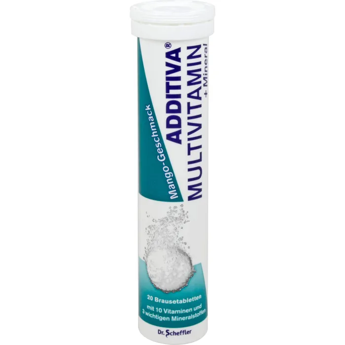 Bild von ADDITIVA Multivit.+Mineral Mango R Brausetabletten 20 St.