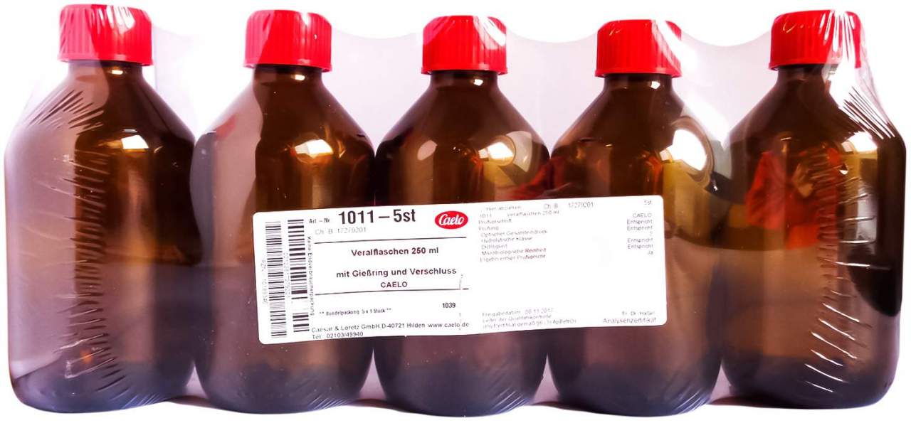 Bild von Veralflasche 250 ml M.Giessring U.Versch - Veralflasche