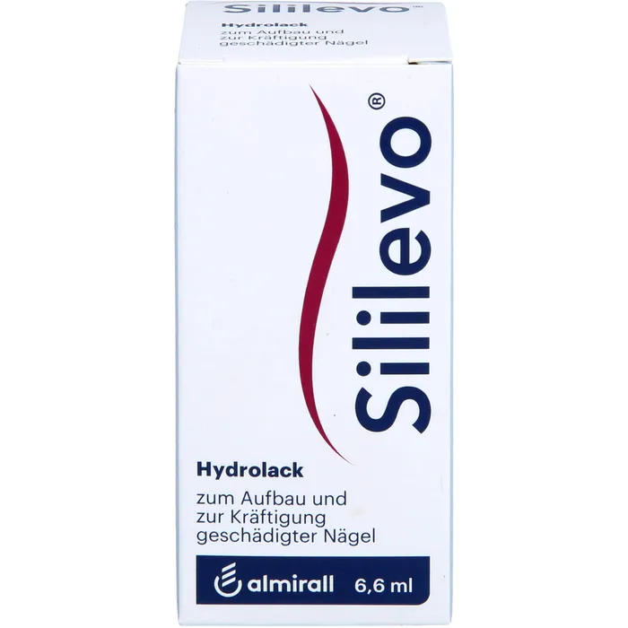 Bild von Almirall, Wundversorgung, Sililevo Hydrolack zum Aufbau geschädigter Fuss- und Fingernägel Nagellack, 6.6 ml Lösung (6.60 ml)