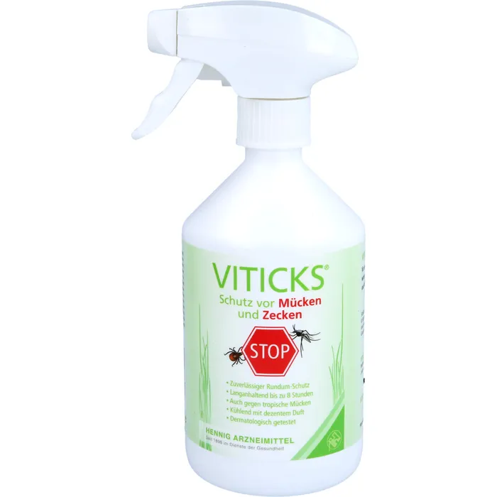 Bild von Viticks Schutz Vor Mücken und Zecken 500 ml Sprühflasche - Insektenschutz