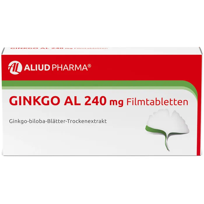Bild von Ginkgo Al 240 mg 30 Filmtabletten - Bei Konzentrationsschwächen