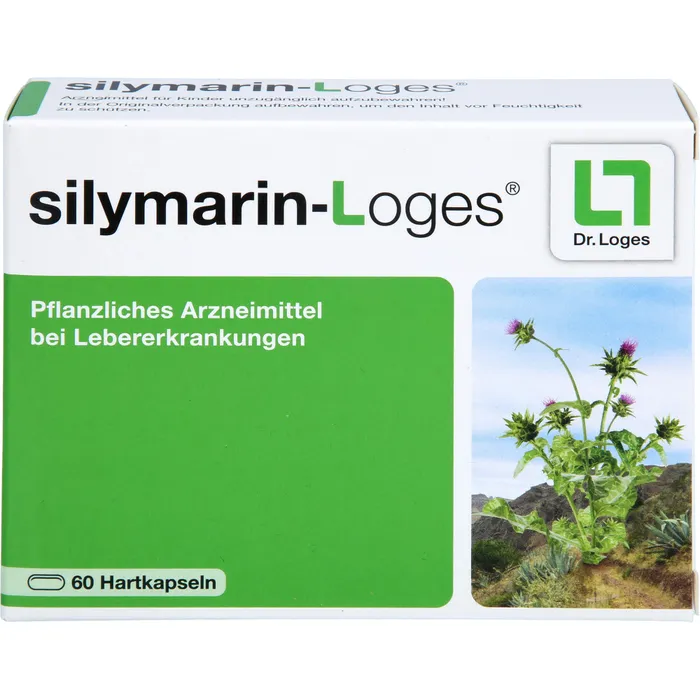 Bild von Silymarin-Loges Hartkapseln 60 Stück - Bei Lebererkrankungen