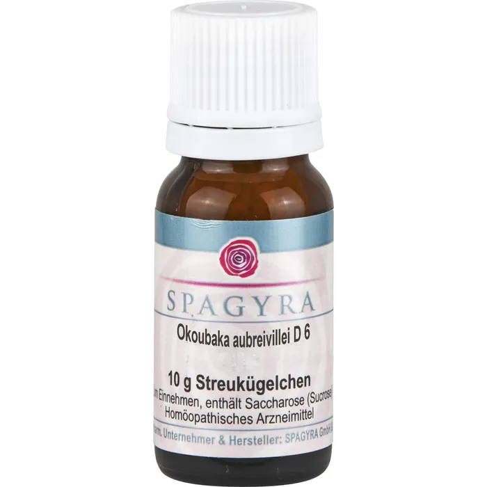 Bild von Okoubaka Aubreivillei D 6 Globuli 10 G - Homöopathisches Arzneimittel