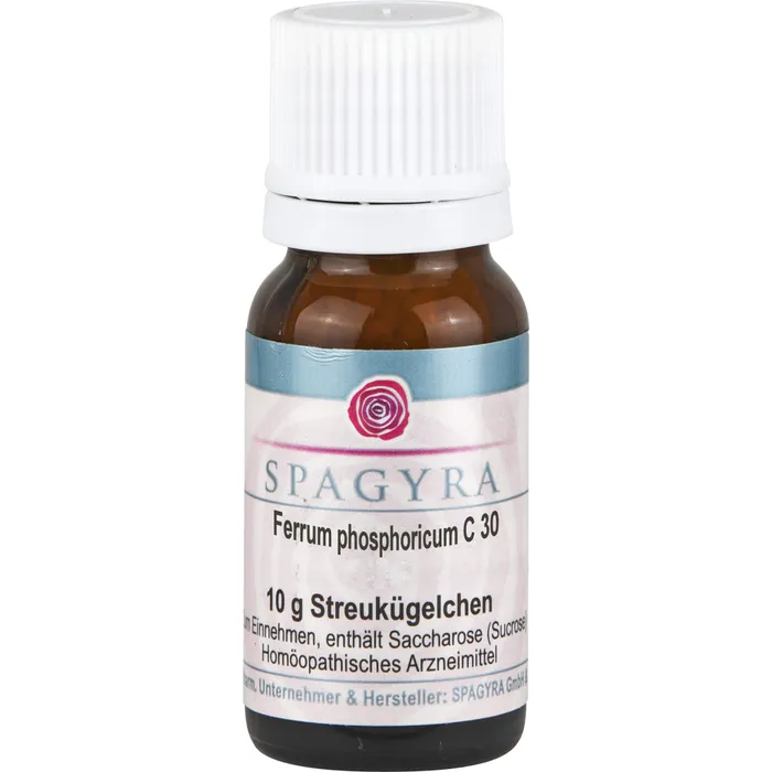 Bild von Ferrum Phosphoricum C30 10 G Globuli - Registriertes homöopathisches Arzneimittel