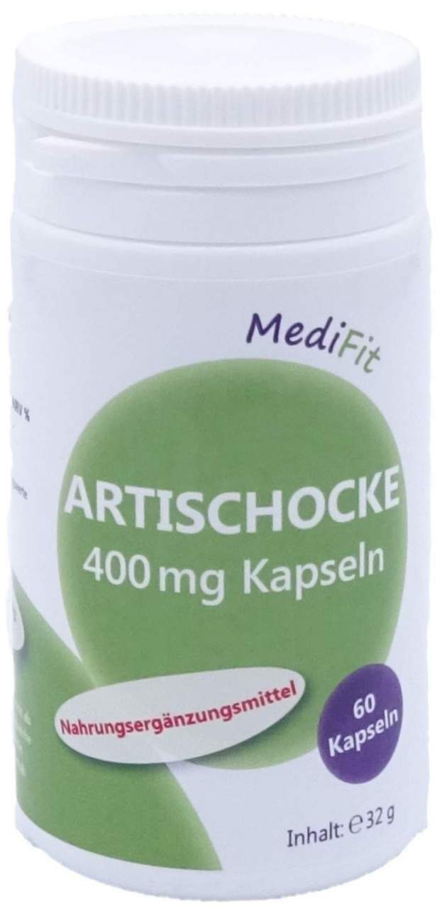 Bild von Artischocke 400 mg 60 Kapseln Medifit - Zur Nahrungsergänzung