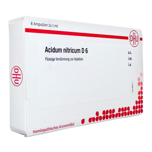 Bild von ACIDUM NITRICUM D 6 Ampullen - Homöopathisches Arzneimittel