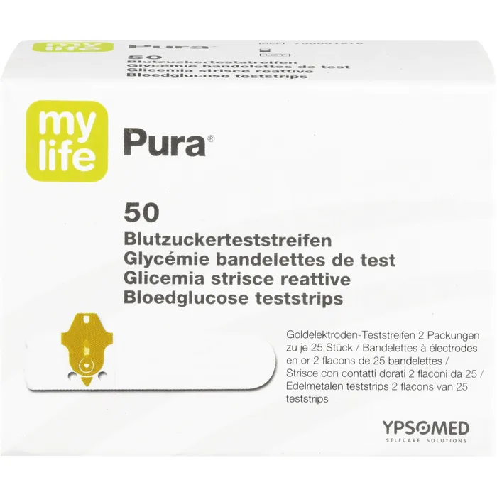 Bild von Mylife Pura Blutzucker Teststreifen - Blutzuckerteststreifen