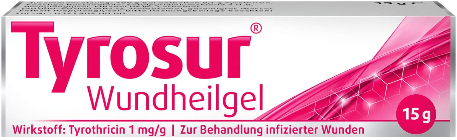 Bild von Tyrosur Wundheilgel 15 g - Bei infizierten Wunden