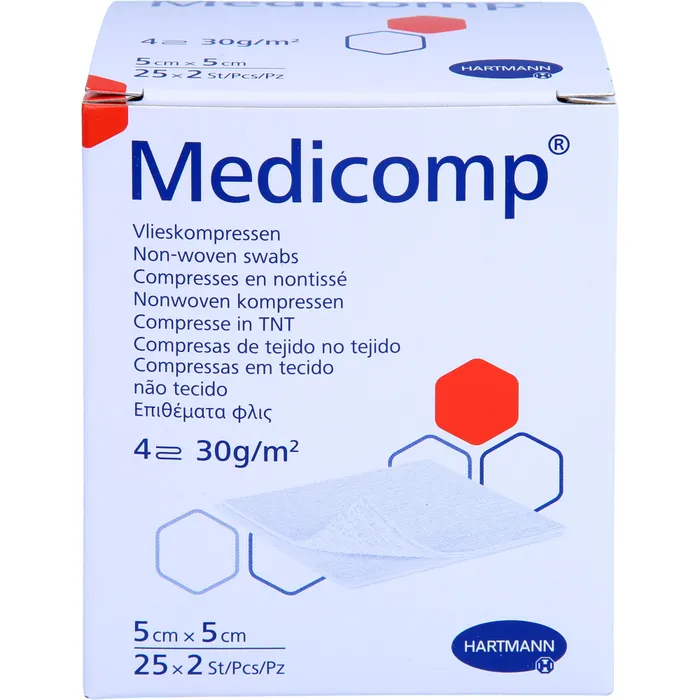 Bild von Medicomp Kompressen 5x5 cm steril 25X2 St