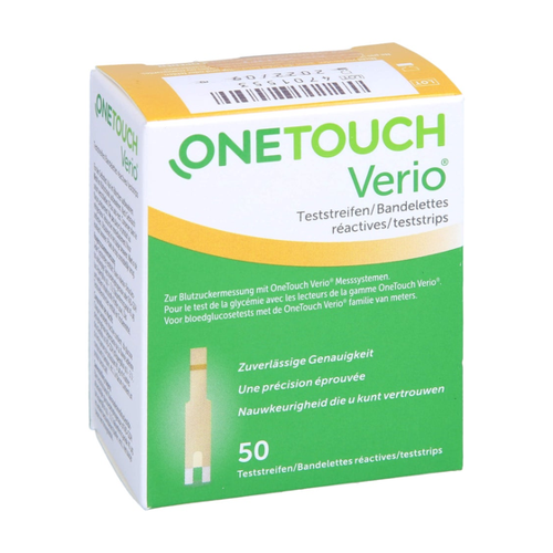Bild von ONE Touch Verio Teststreifen 50 St – Effiziente Blutzuckerüberwachung