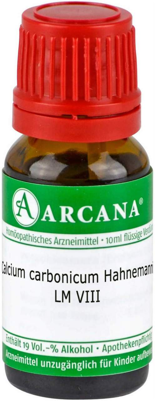 Bild von CALCIUM CARBONICUM Hahnemanni LM 8 Dilution 10 ml - Registriertes homöopathisches Arzneimittel