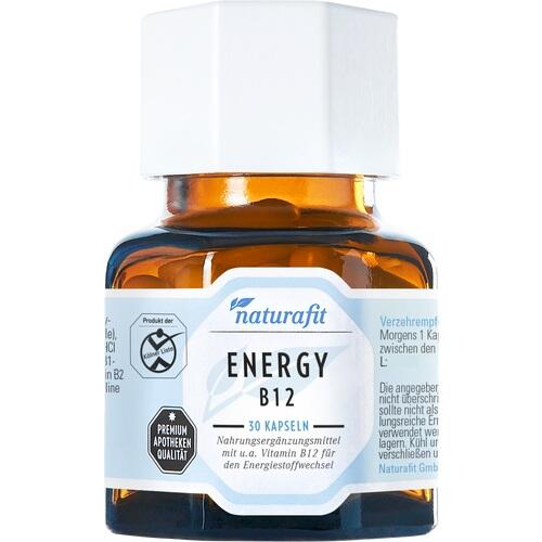 Bild von NATURAFIT Energy B12 Kapseln 30 St.