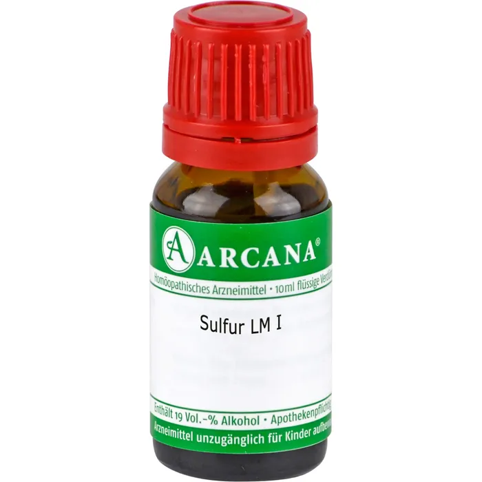 Bild von Sulfur Lm 1 Dilution 10 ml - Homöopathisches Arzneimittel