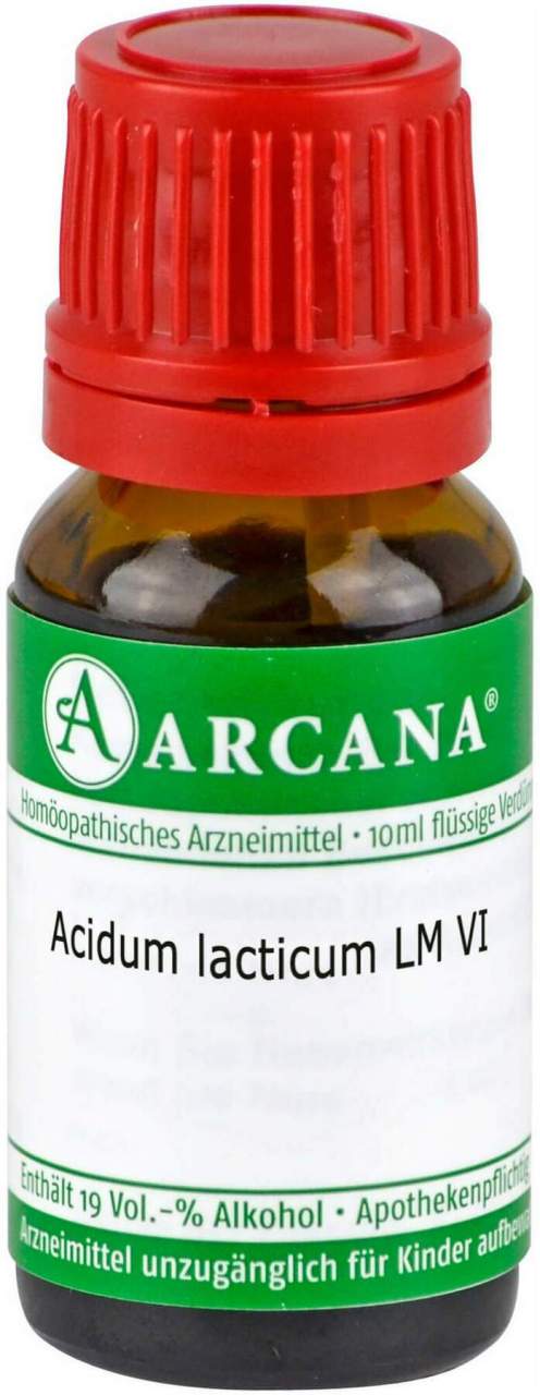 Bild von Acidum lacticum LM 6 Dilution 10ml - Homöopathisches Arzneimittel