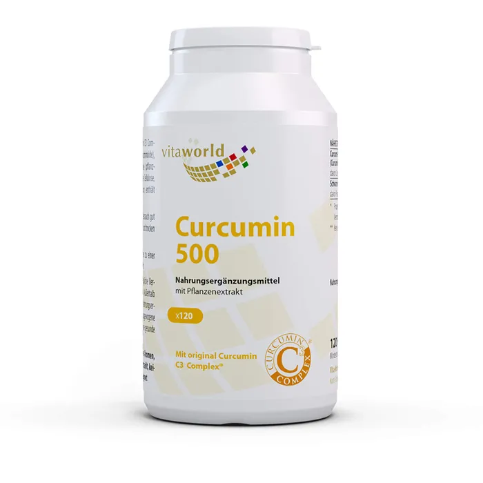 Bild von Curcumin 500 120 Kapseln - Zur Nahrungsergänzung