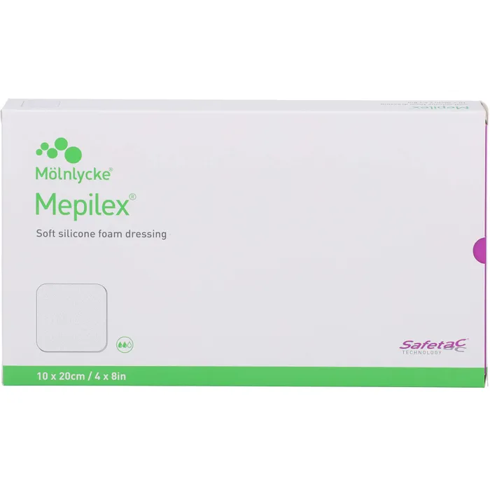Bild von Mepilex, Verbandsmaterial, 10x20 cm Schaumverband, 5 St VER