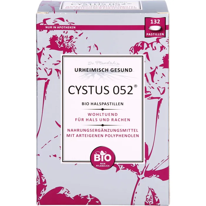 Bild von Cystus 052 Bio 132 Halspastillen - Bei Halsbeschwerden