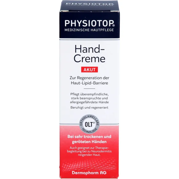 Bild von Physiotop Akut 50 ml Handcreme - Bei trockenen geröteten und rissigen Händen