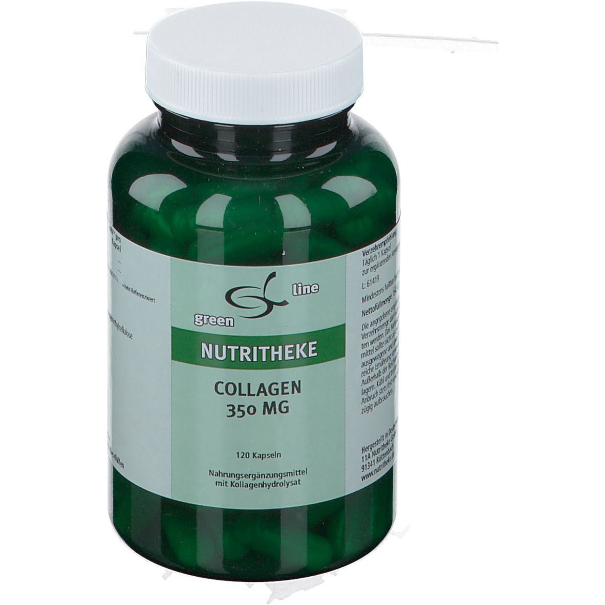Bild von Collagen 350 mg Kapseln 120 Stück - Zur Nahrungsergänzung