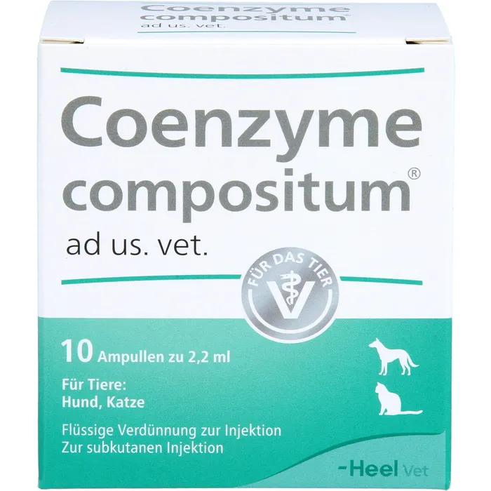 Bild von Coenzyme Compositum ad us.vet. 10 Ampullen - Flüssige Verdünnung zur Injektion