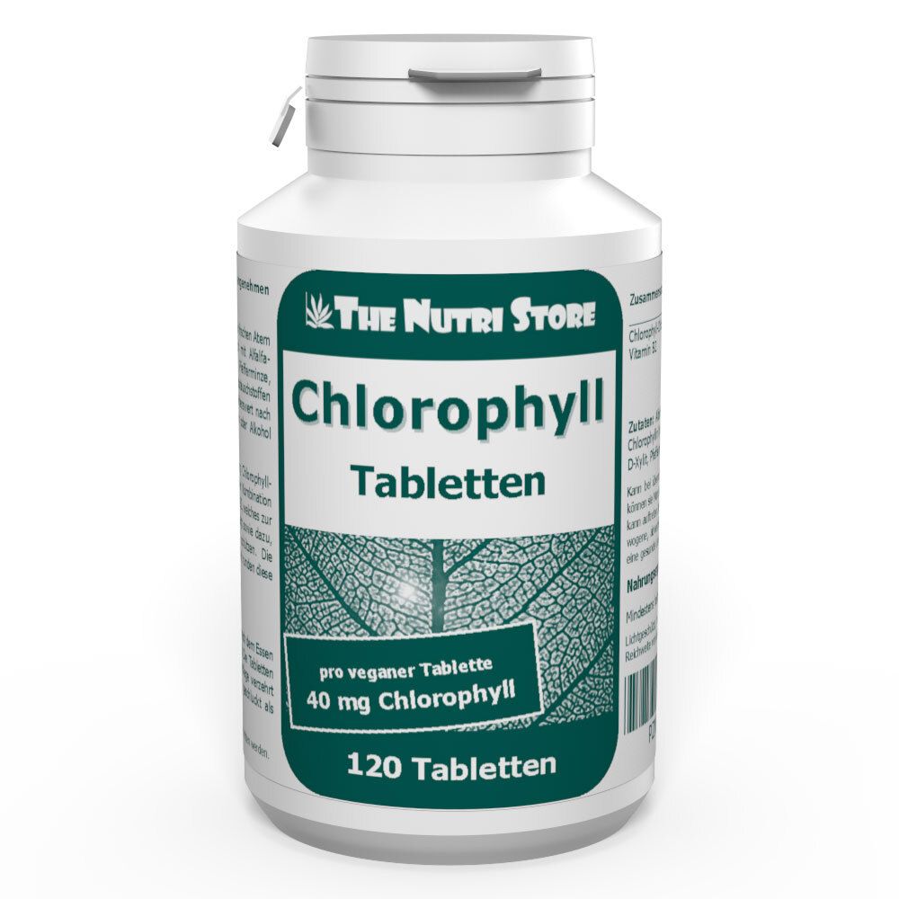 Bild von Chlorophyll vegan für frischen Atem Tabletten 120 - Nahrungsergänzungsmittel