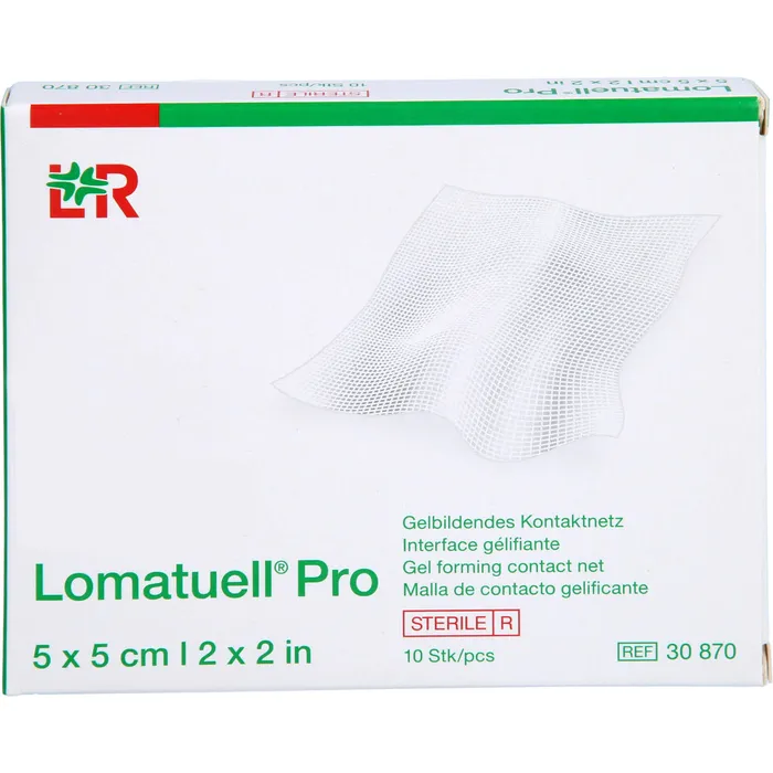 Bild von Lomatuell Pro 5 X 5 cm Steril 10 Stück - Zur Wundversorgung