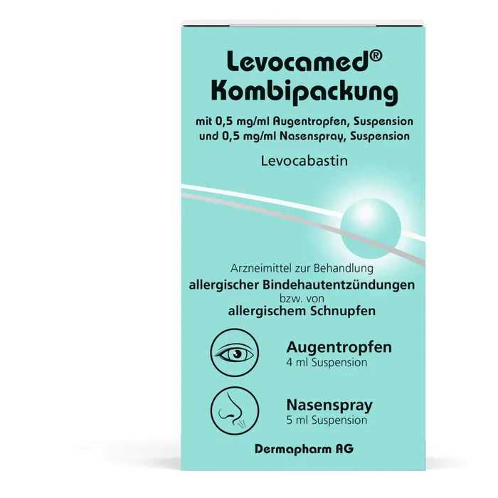 Bild von LEVOCAMED Kombi 0,5 mg/ml AT + 0,5 mg/ml Nasenspr. 1 St.