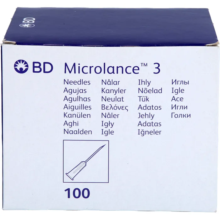 Bild von BD MICROLANCE Kanüle 25 G 5/8 0,5x16 mm 100 St.